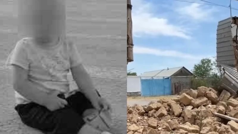 Арыстағы жол апаты: Екі жасар баланы топырақ астынан әрең тапты